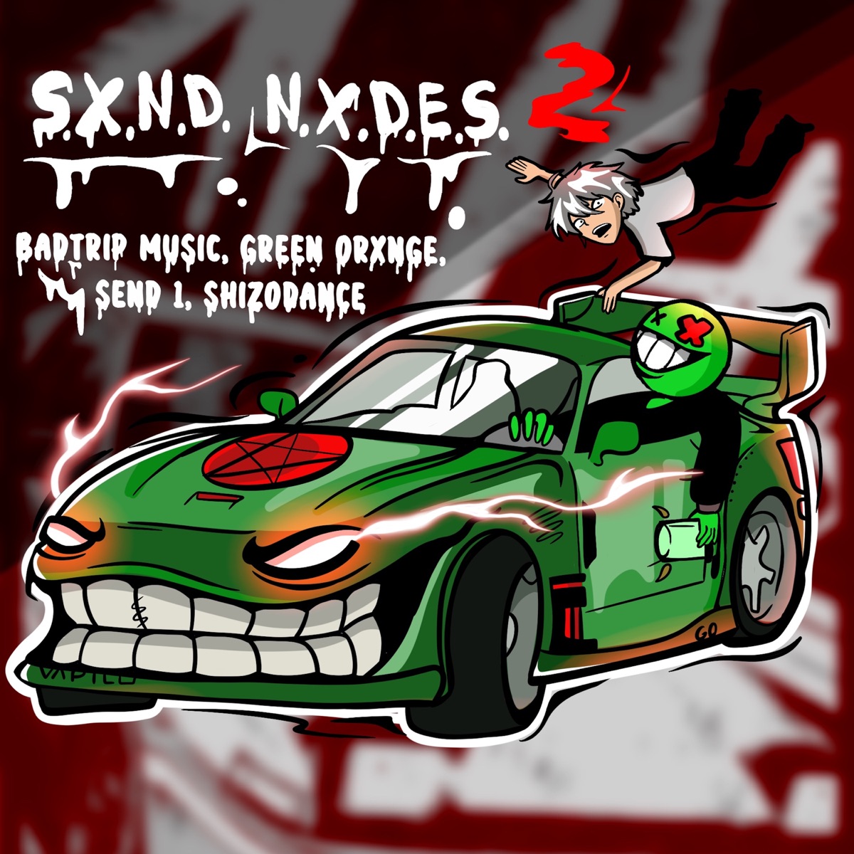 S.X.N.D. N.X.D.E.S. 2 (feat. SHIZODANCE) - Single by BADTRIP MUSIC, GREEN ORXNGE & Send 1 album cover