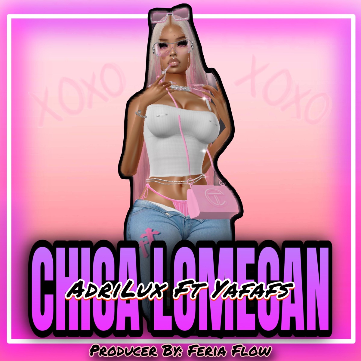 CHICA LOMECAN (feat. Yafafs) - Single by AdriLUX album cover