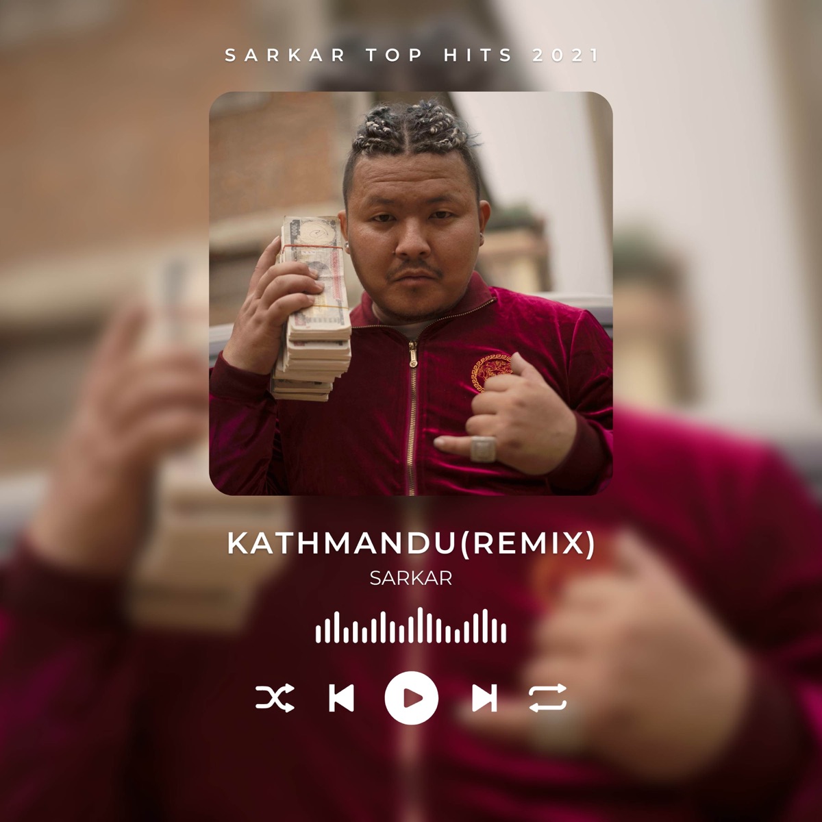 Kathmandu (Remix) - Single by Sarkar album cover
