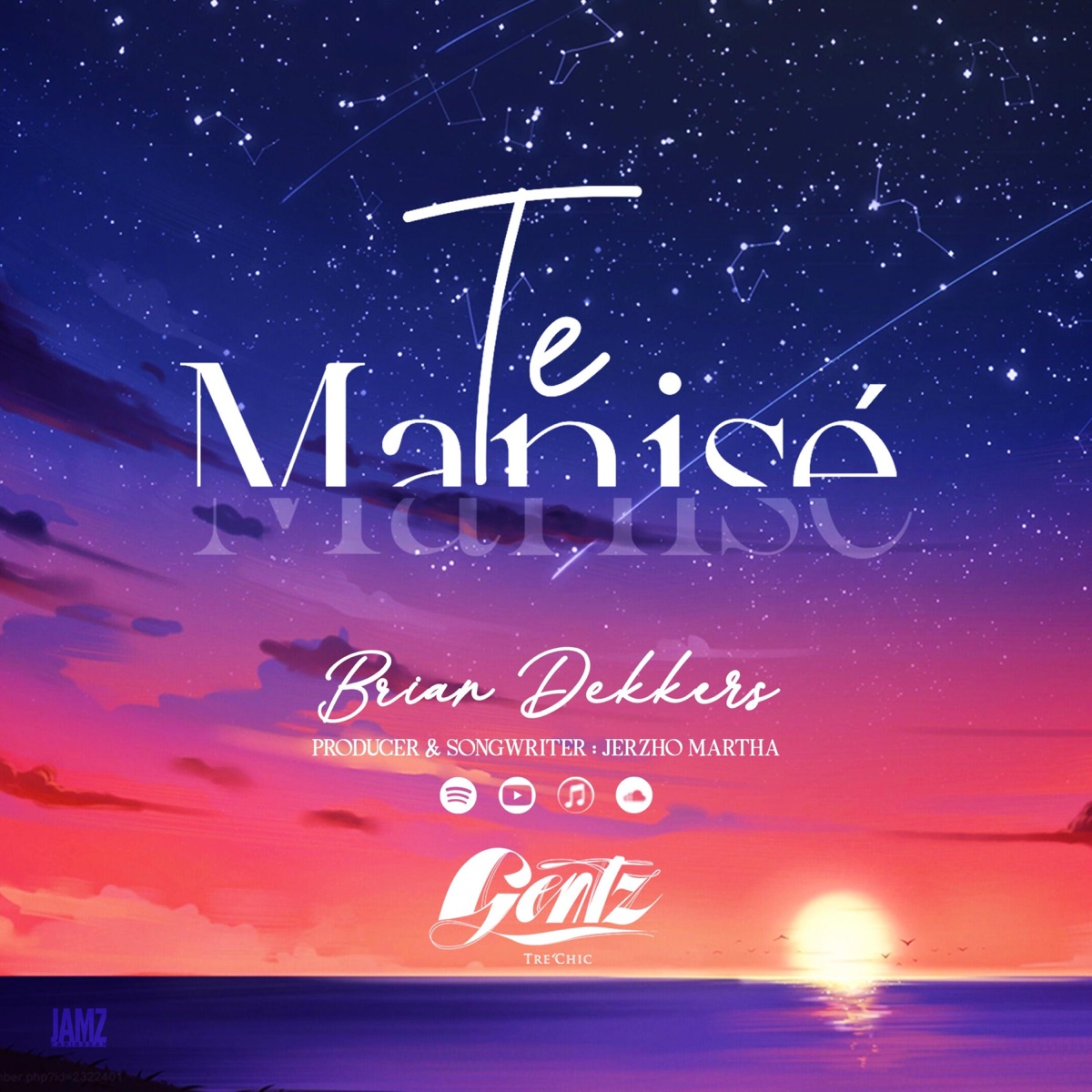 Te Manisé (feat. Brian Dekkers) - Single by Gentz album cover