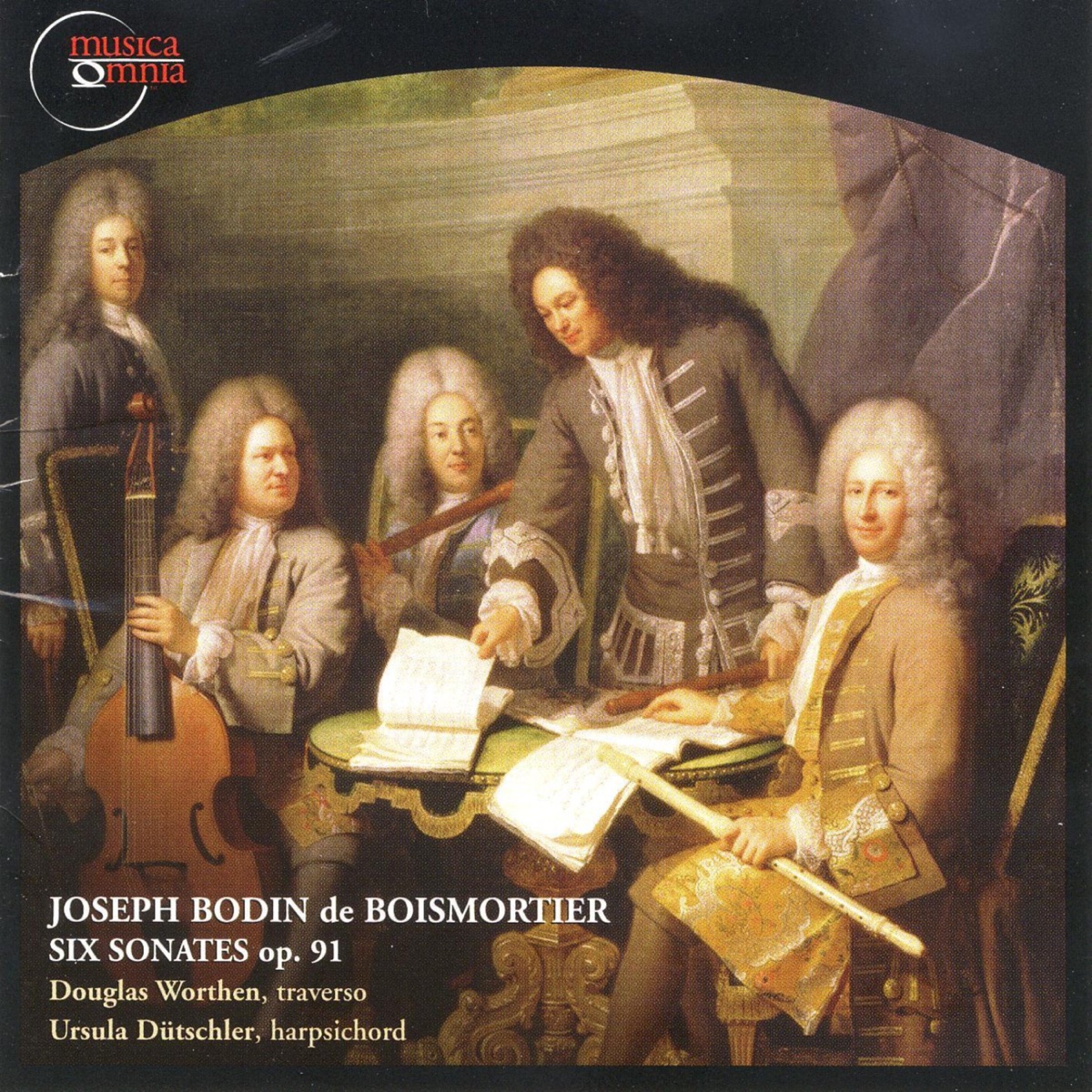 Joseph Bodin de Boismortier: Six Sonates, Op. 91 by Douglas Worthen & Ursula Dütschler album cover