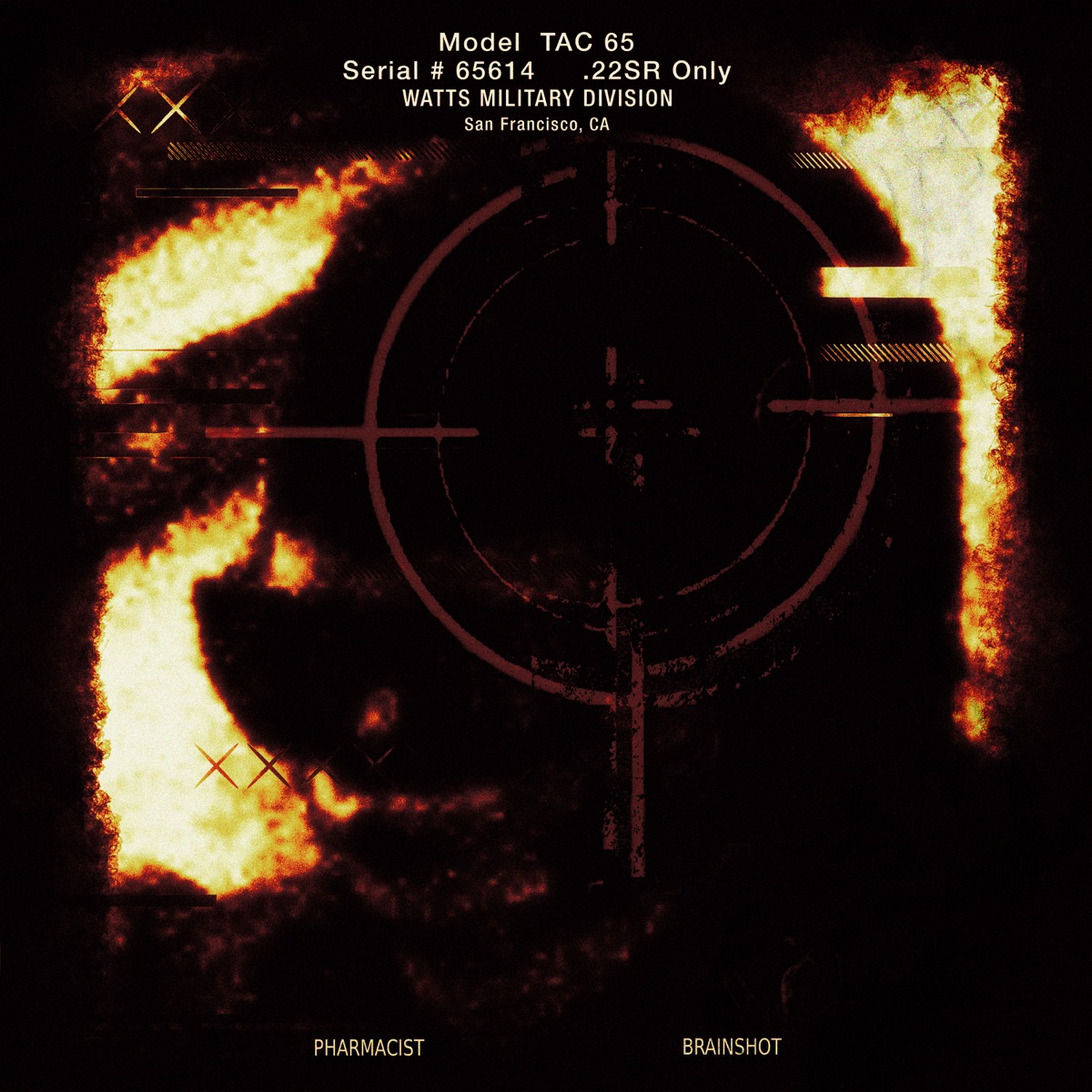 BRAINSHOT - Single by Pharmacist album cover