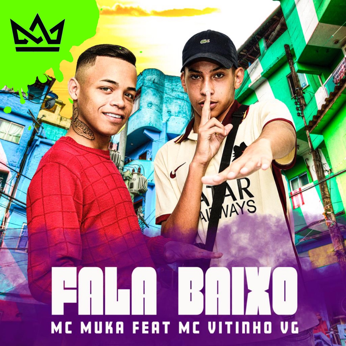 Fala Baixo (feat. MC Vitinho VG) - Single by MC Muka album cover