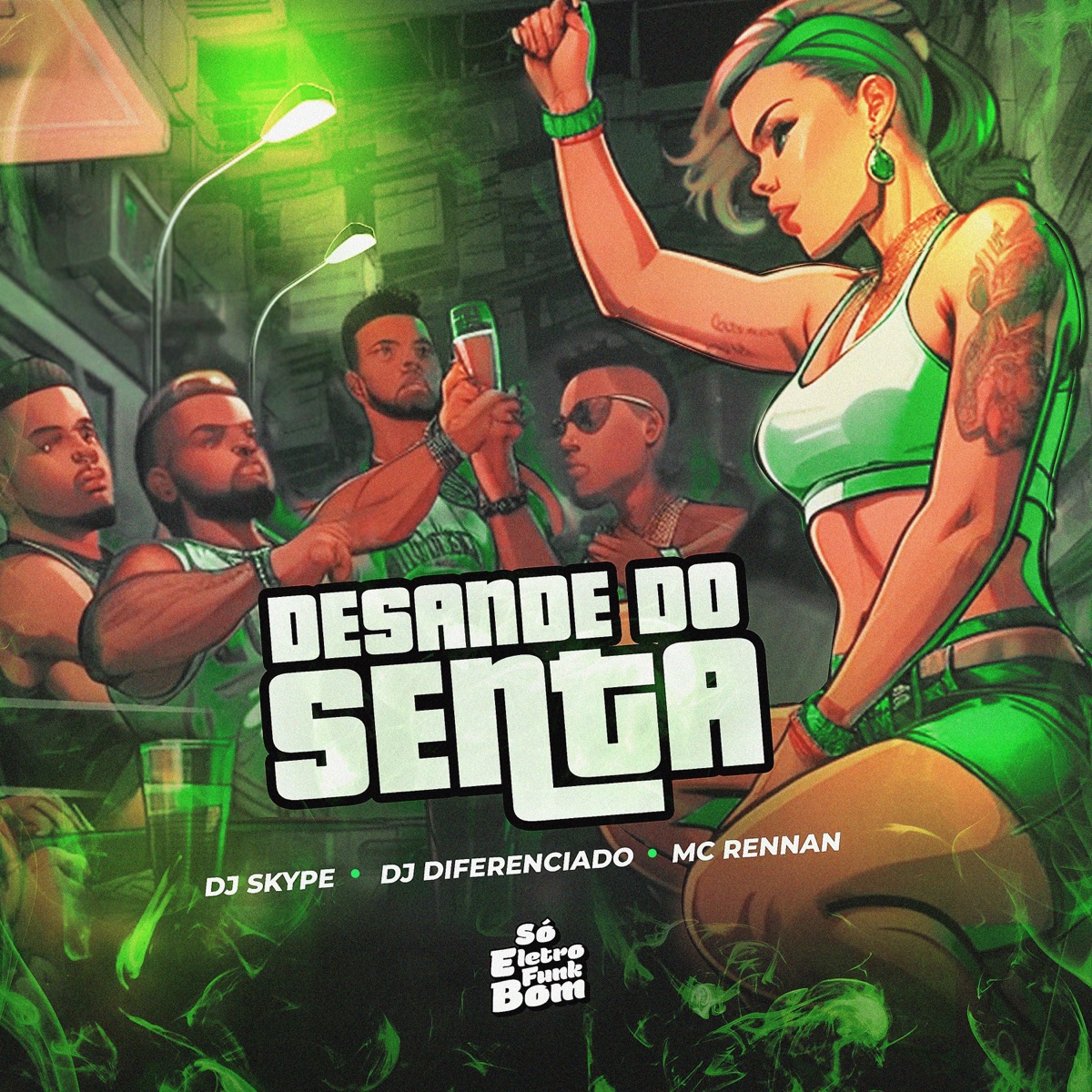 DESANDE DO SENTA (feat. Mc Rennan) - Single by DJ skype, DJ DIFERENCIADO & SO ELETROFUNK BOM album cover