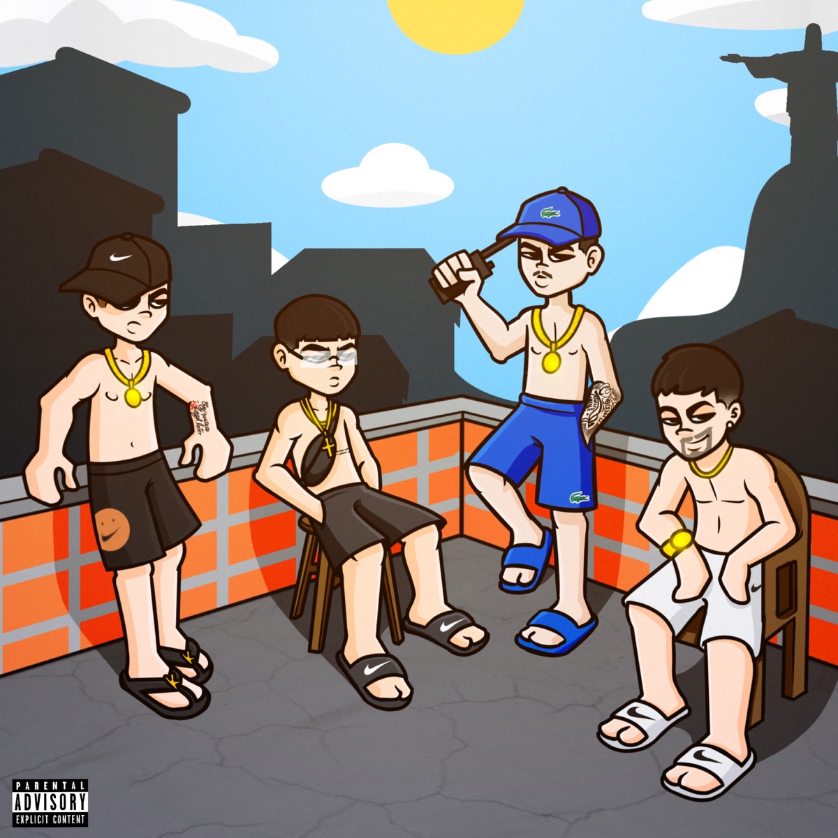 Quadrado (feat. Naur9mm, Lenco, Fire B & THC Marola) - Single by Infra Gang album cover
