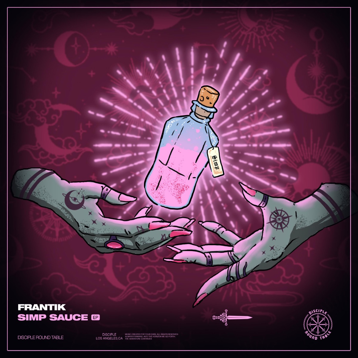 Simp Sauce EP by Frantik album cover