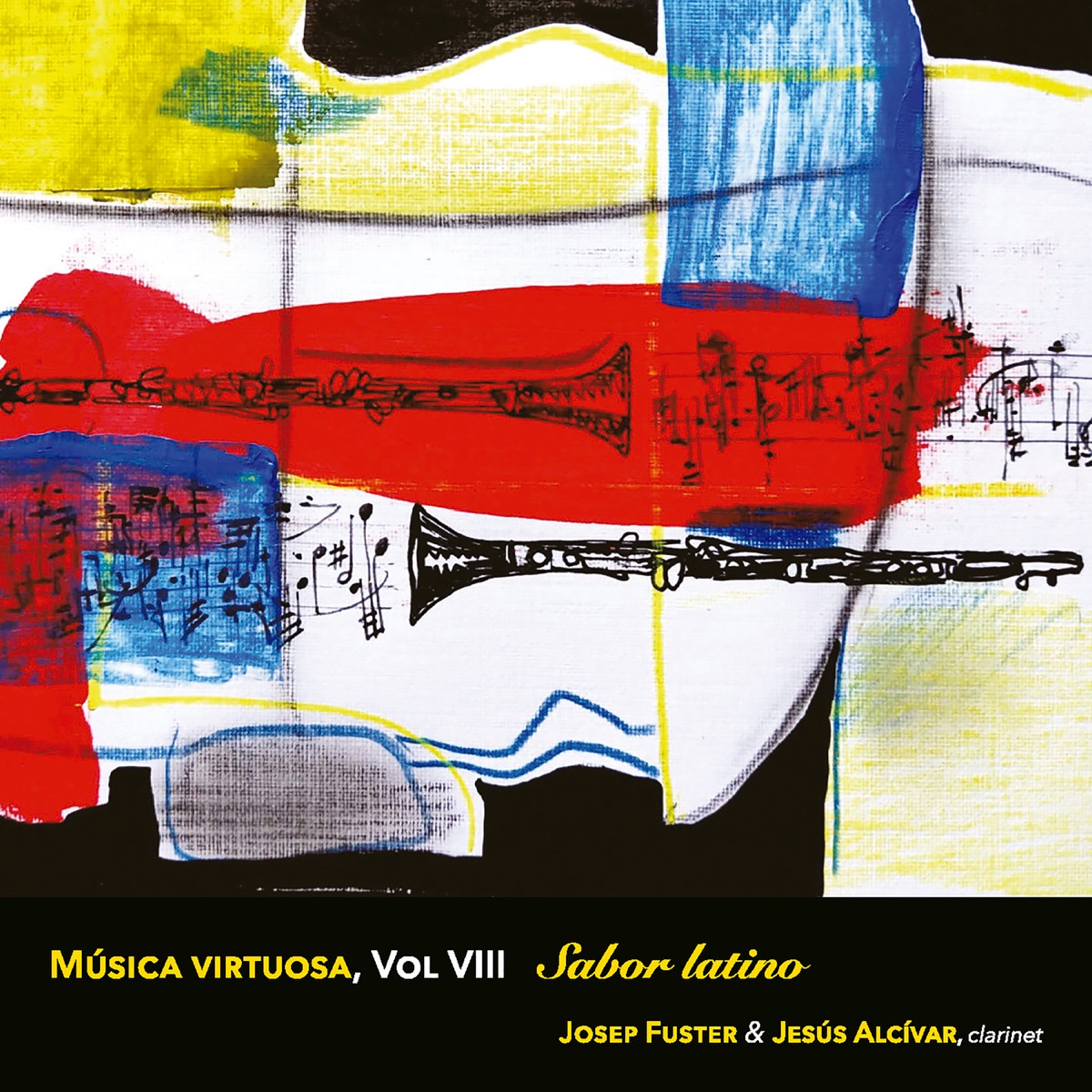 Música virtuosa, Vol. VIII - Sabor latino by Josep Fuster & Jesús Alcívar album cover