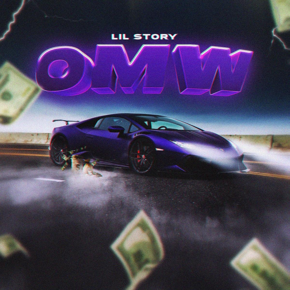 Omw - Single by Brennan Story album cover