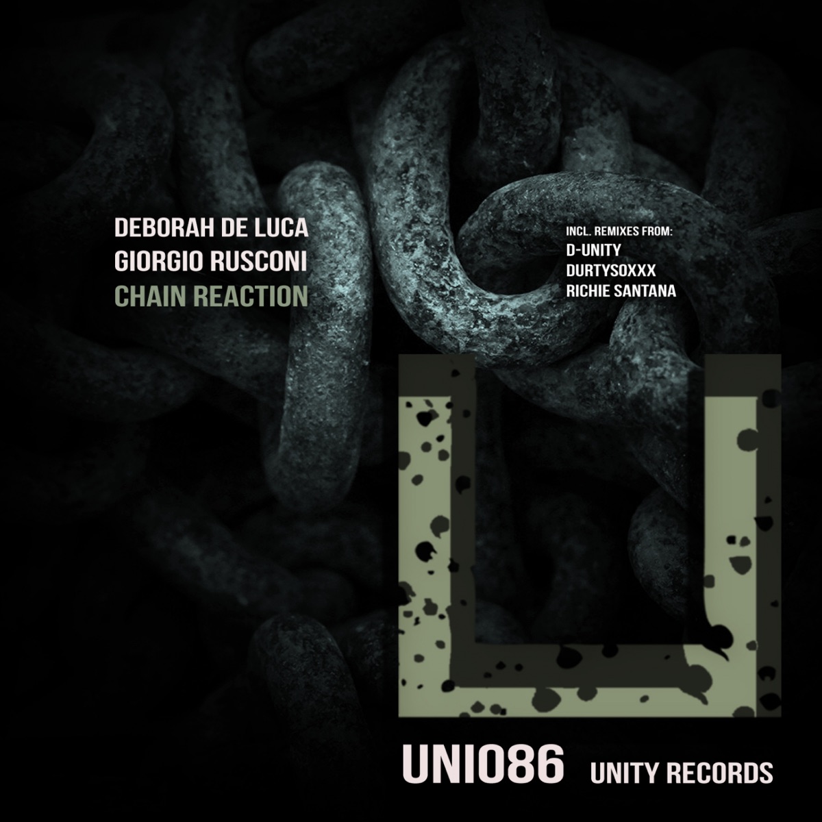 Chain Reaction - EP by Deborah de Luca & Giorgio Rusconi album cover