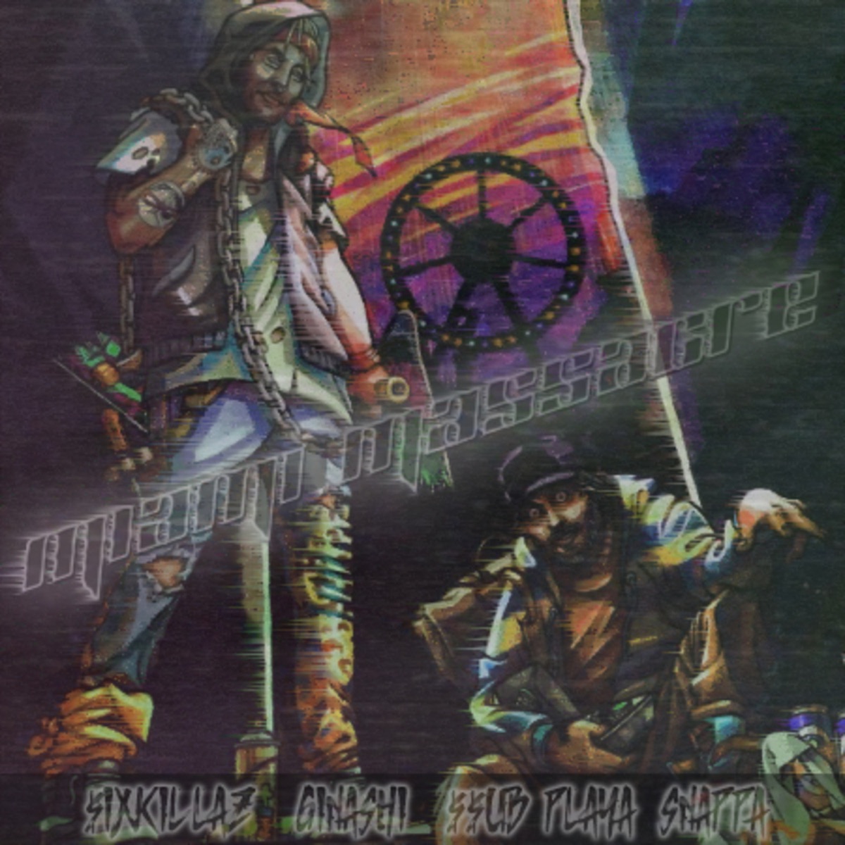 Miami Massacre by $IXKILLAZ, $$UB PLAYA, Snappa & GINASHI album cover