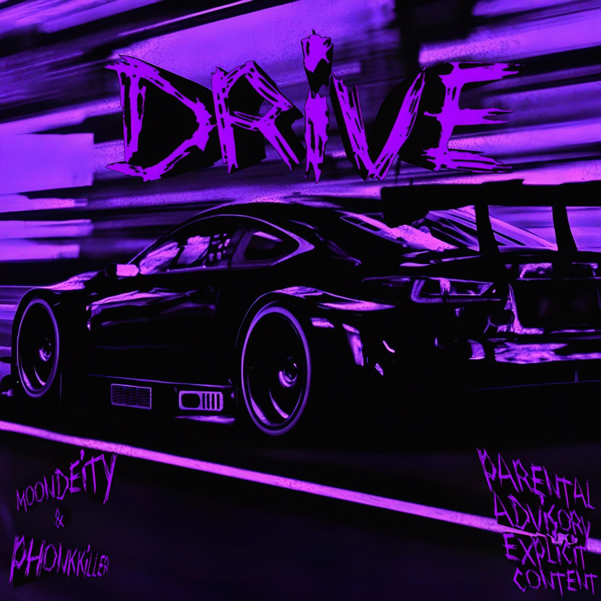 DRIVE - Single by MoonDeity & Phonk Killer album cover