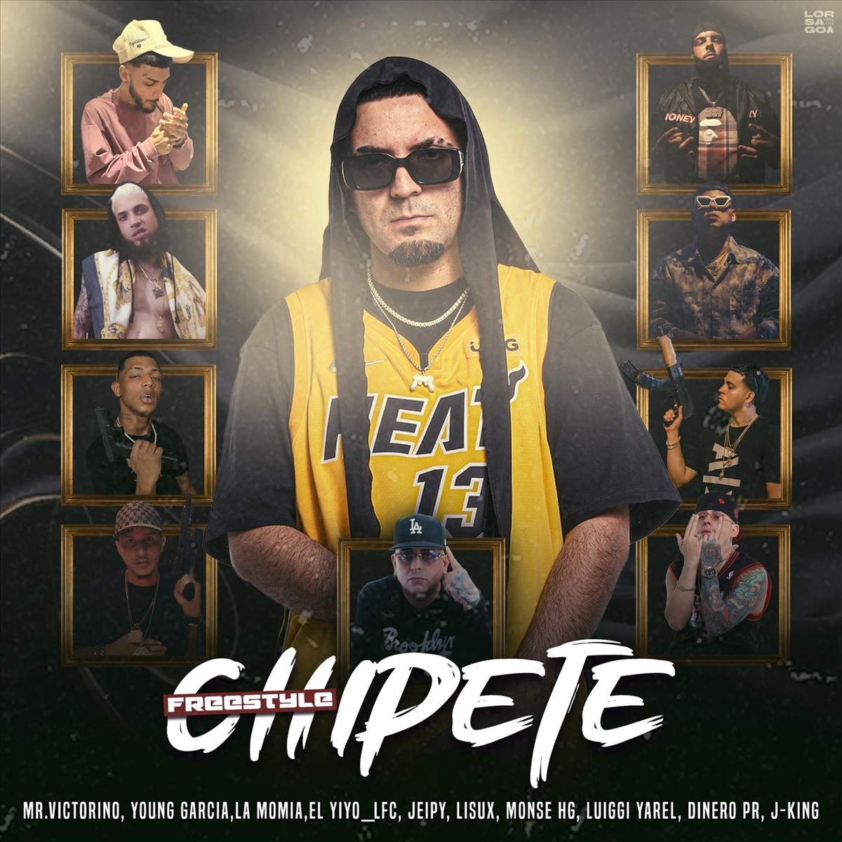Chipete (Freestyle) [feat. J-King, Young Garcia, La Momia, Lisux, El Yiyo__lfc, Jeipy, Seguí, Monse Hg, Luiggi Yarel & Dinero Pr] - Single by Mr.Victorino album cover