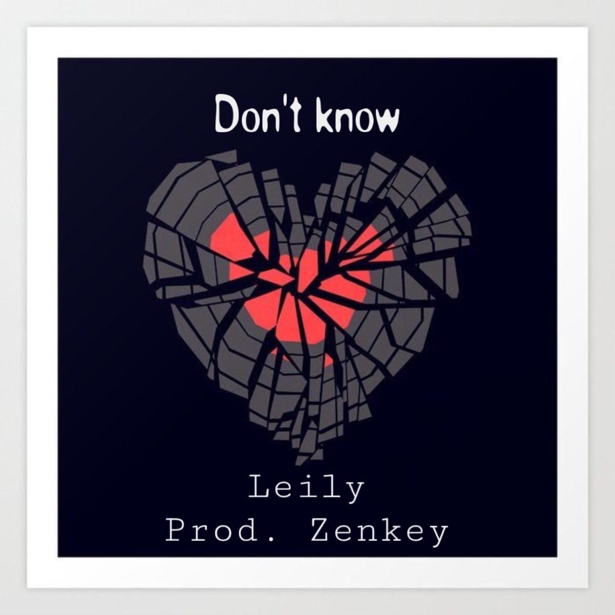 Don't Know (feat. Leily) - Single by Zenkey album cover