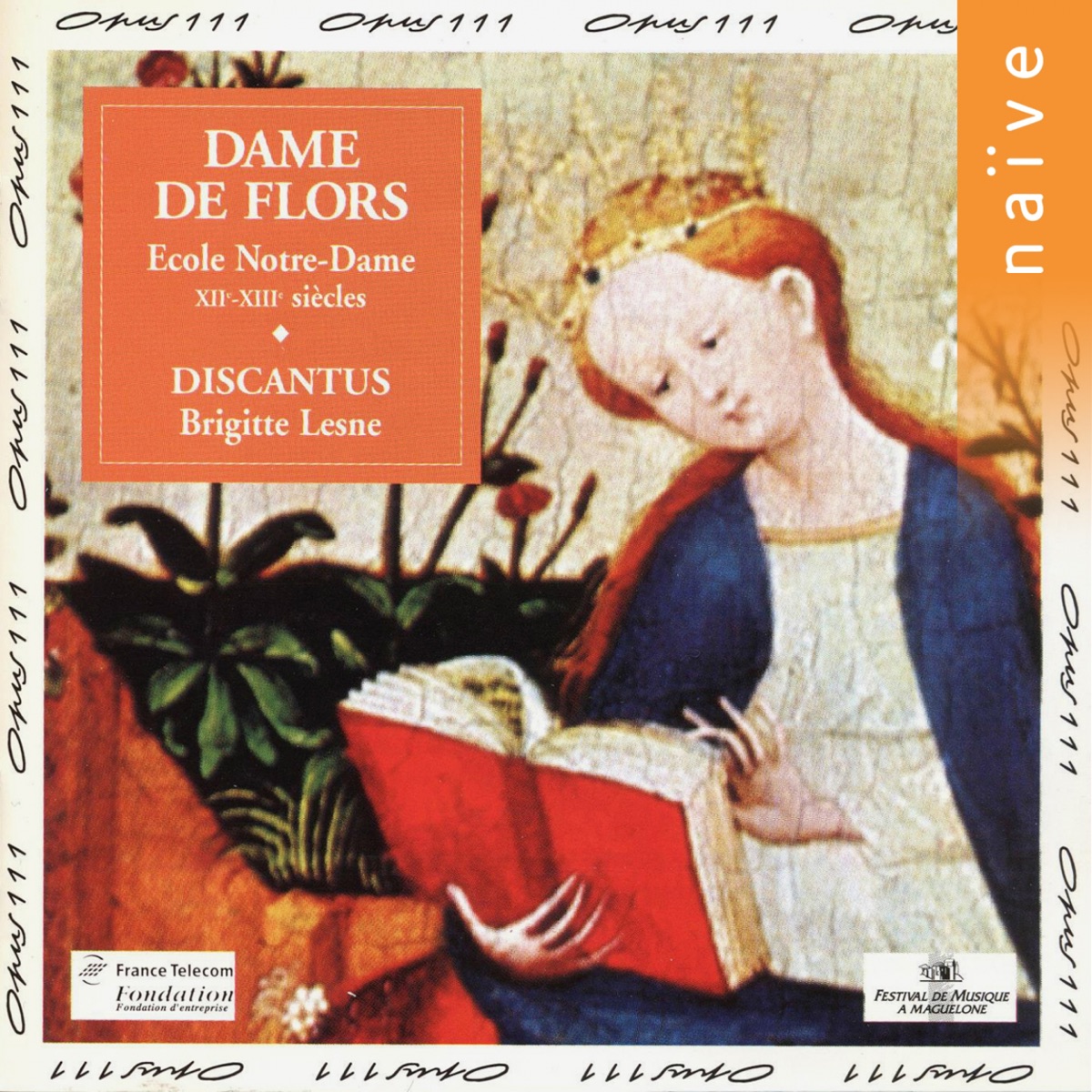 Dame de flors by Brigitte Lesne & Discantus album cover