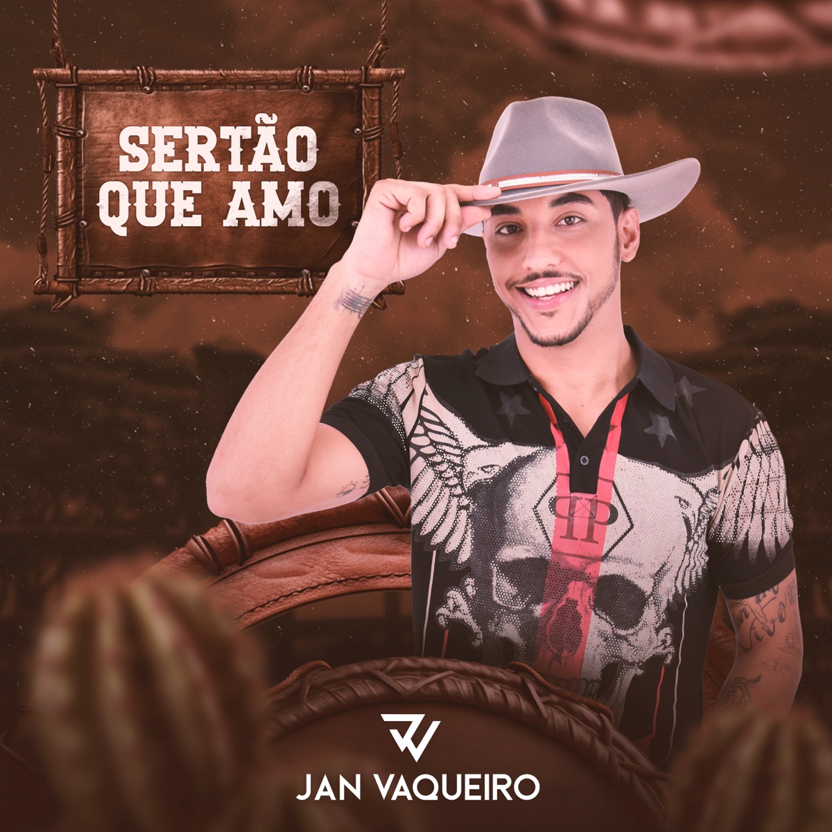 Sertão Que Amo - Single by Jan Vaqueiro album cover
