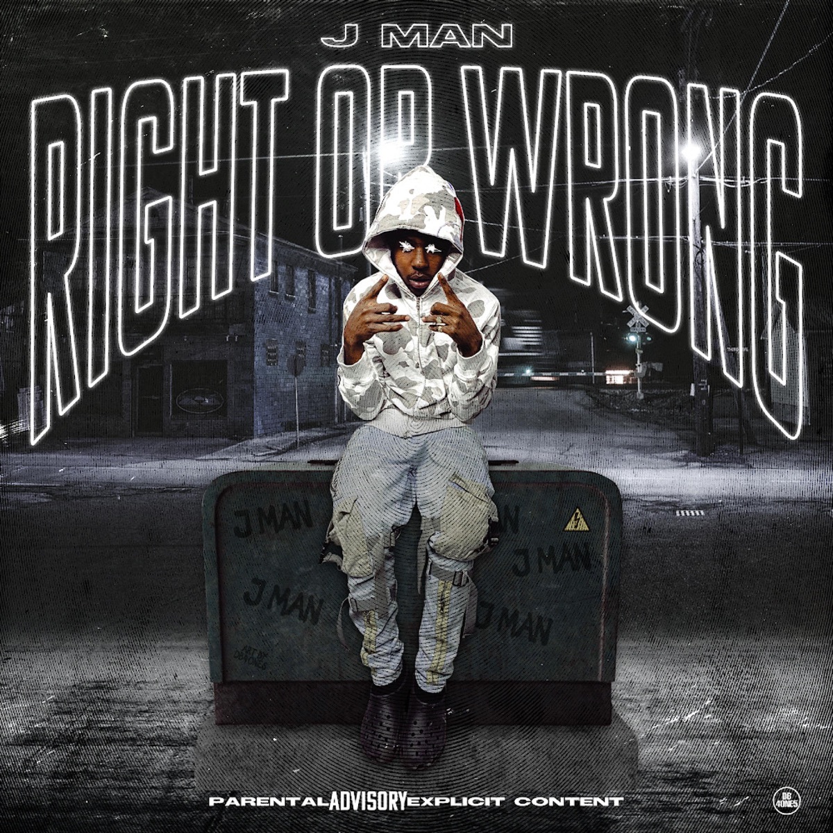 Right Or Wrong - Single by J Man album cover