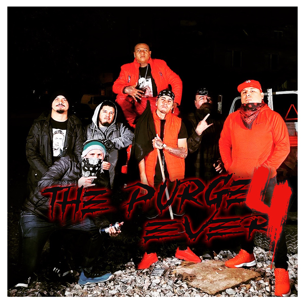 The Purge 4 ever (feat. Arrabal, ZUNER 91, rileykeal & Diablo Loko) - Single by Michel Groma album cover