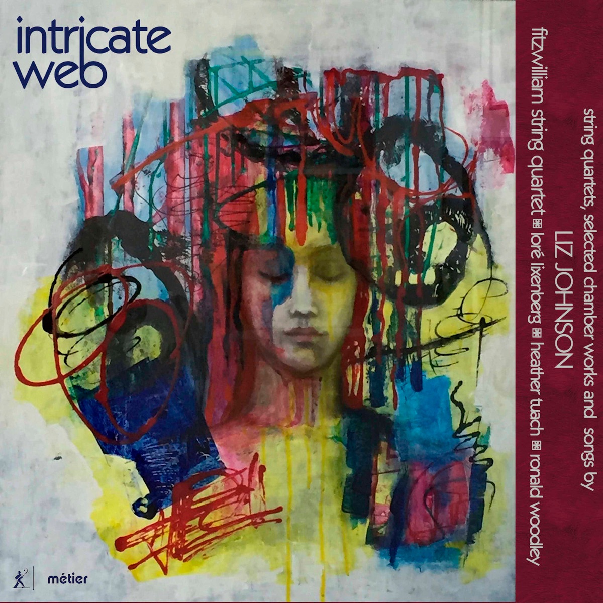Intricate Web by Fitzwilliam String Quartet, Lore Lixenberg, Heather Tuach & Ronald Woodley album cover