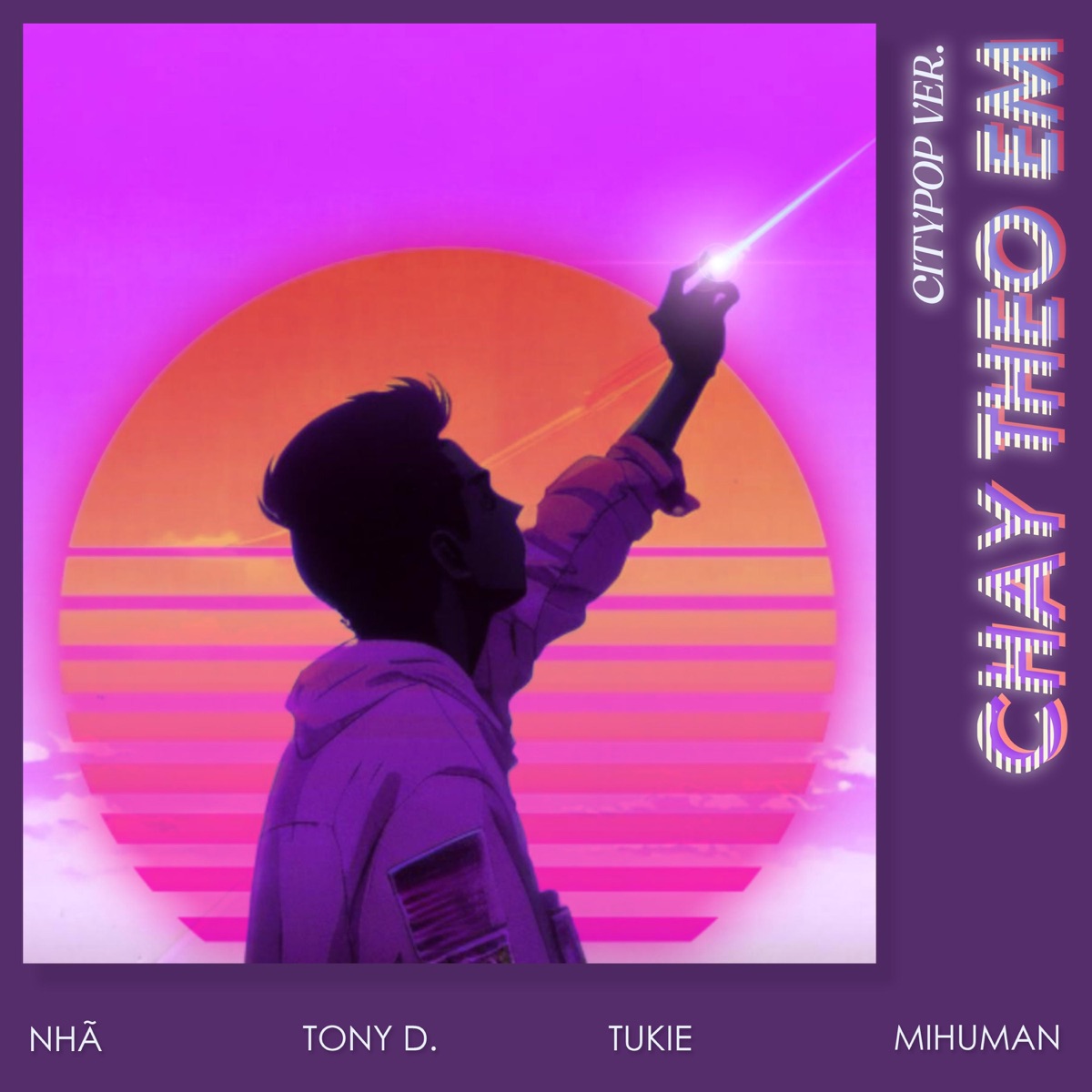 Chạy Theo Em (Mihuman, Tukie Remix) [feat. Tony D.] - Single by Nhã album cover