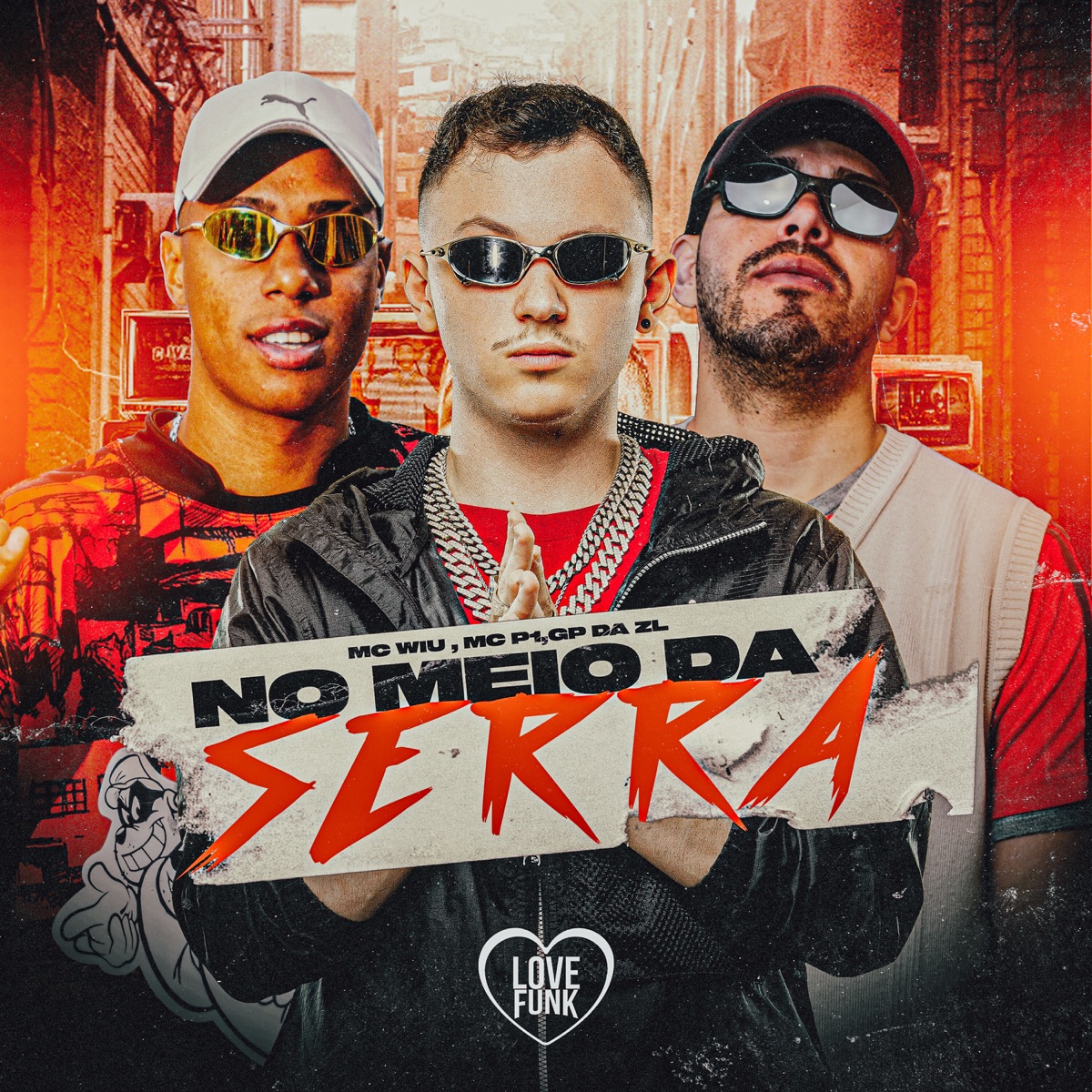 No Meio da Serra - Single by GP DA ZL, MC P1 & MC Wiu album cover