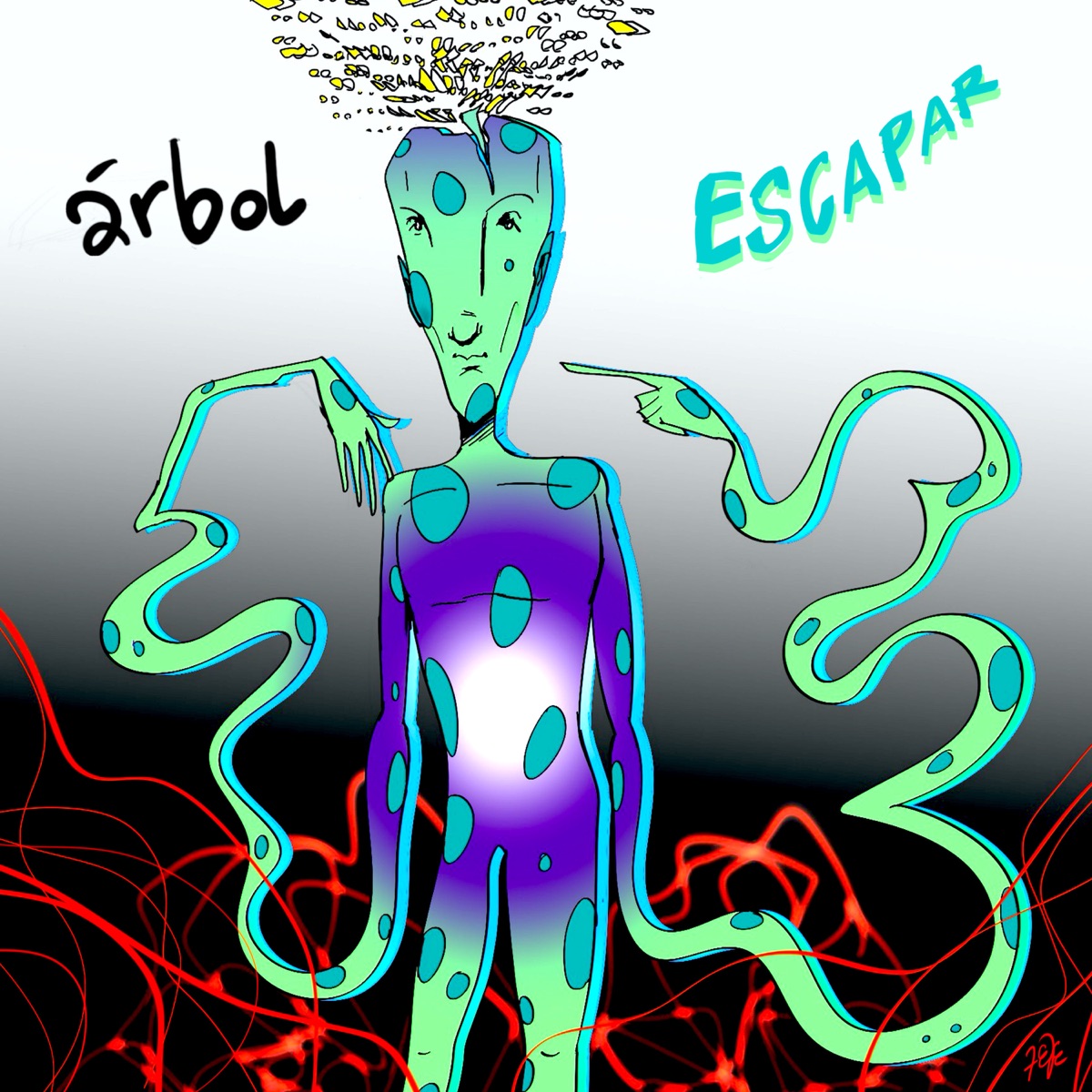 Escapar - Single by Árbol album cover