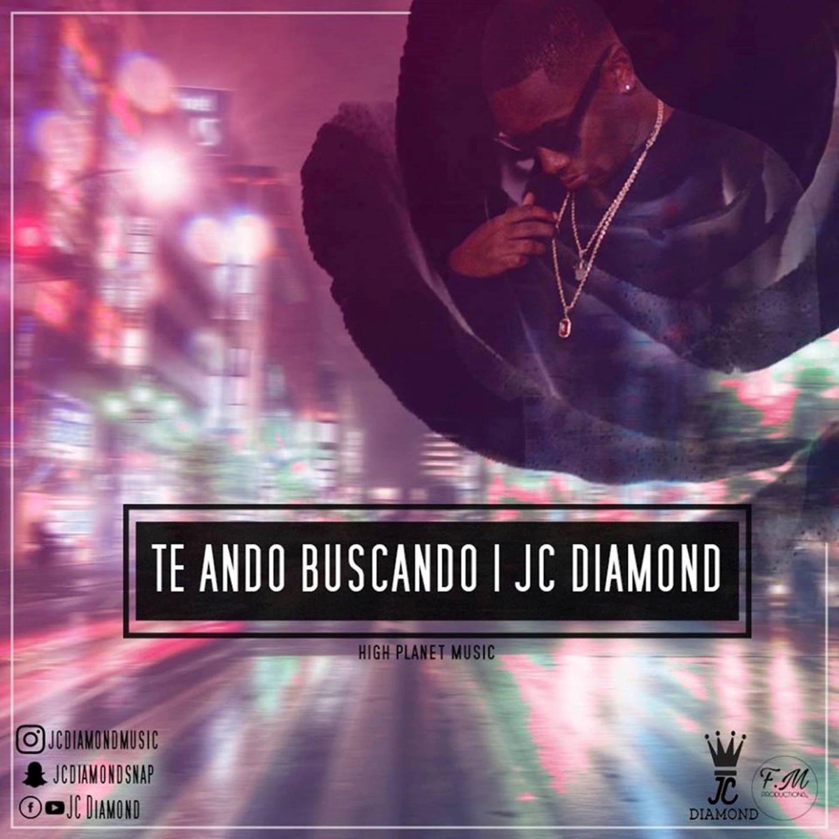 Te ando buscando - Single by Jc Diamond album cover