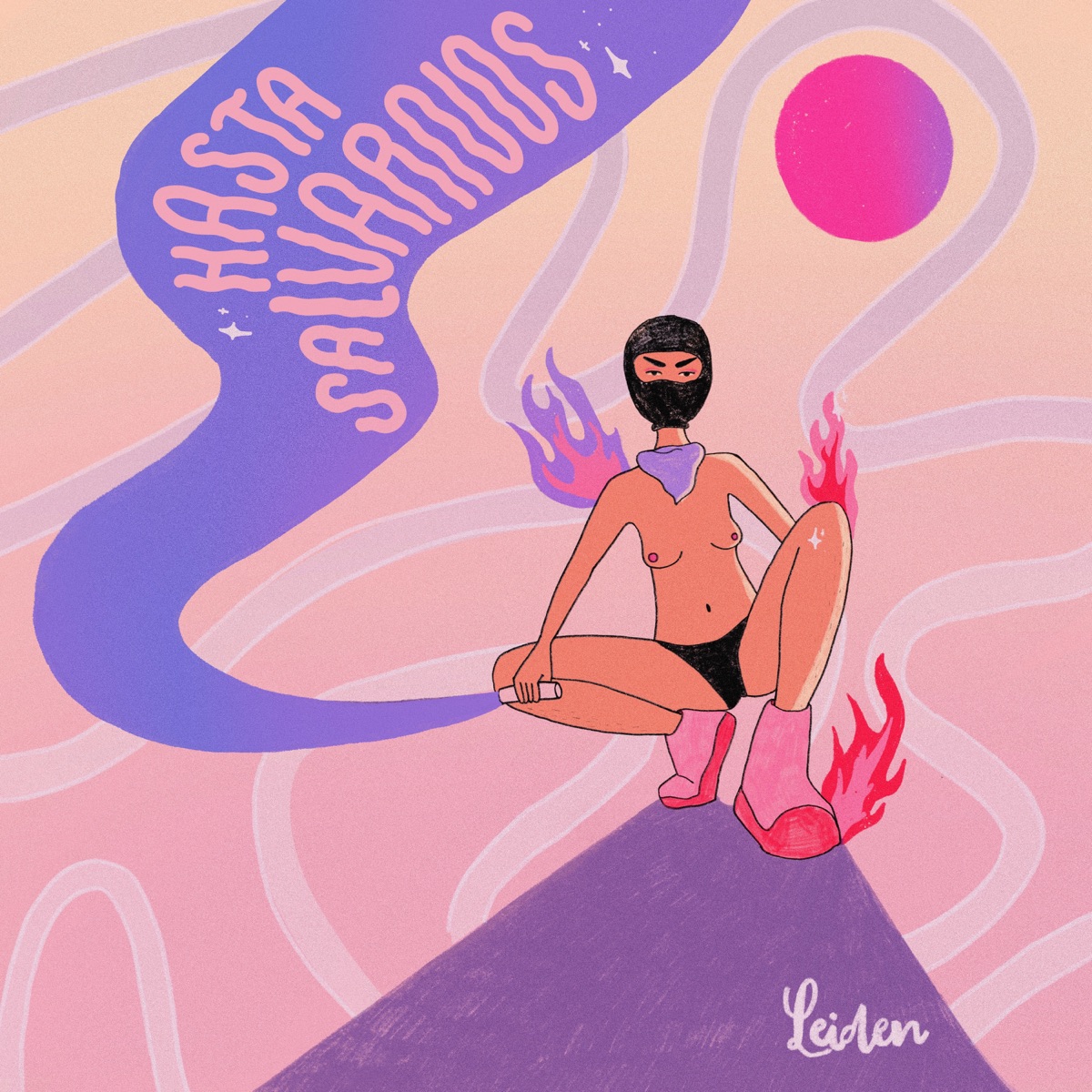 Hasta Salvarnos (feat. Ximbo) - Single by Leiden album cover