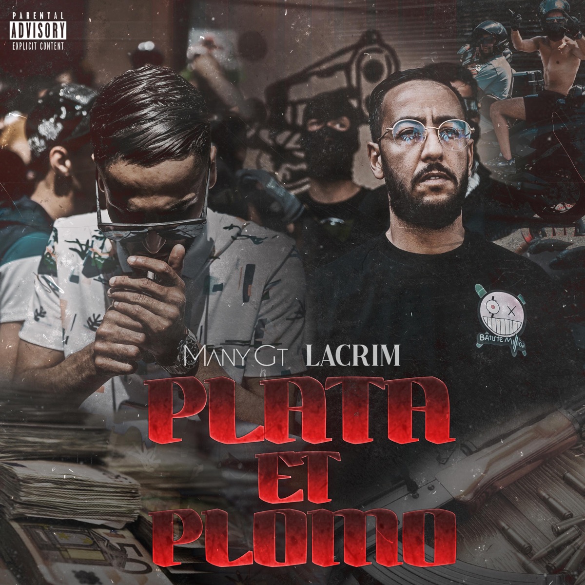 Plata et plomo (feat. Lacrim) - Single by Many GT album cover