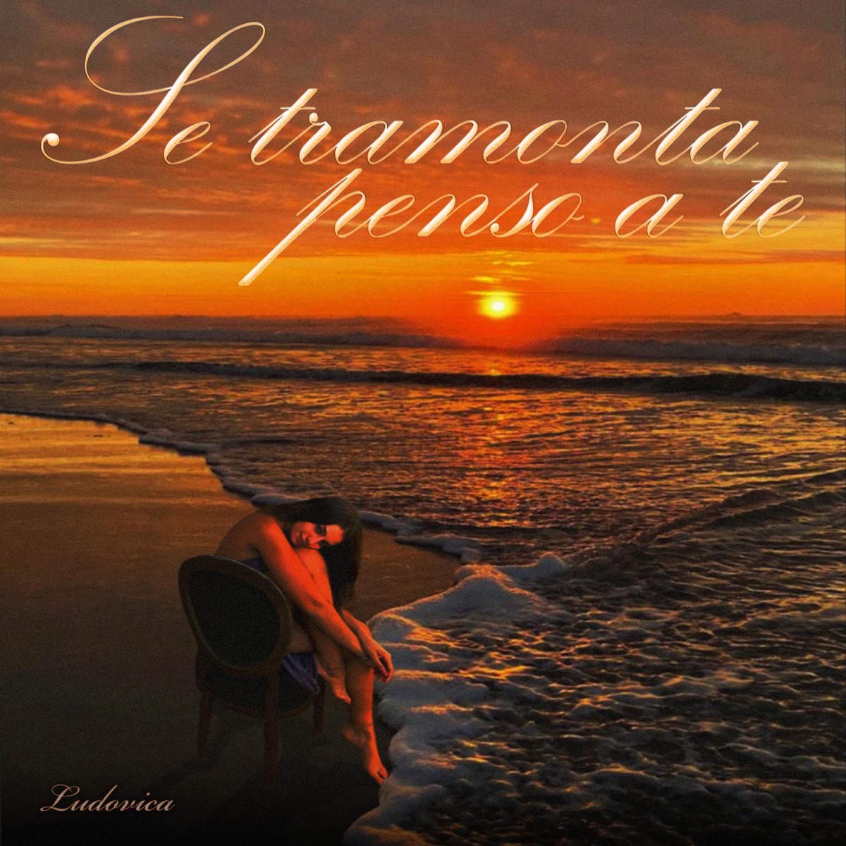 Se tramonta penso a te - Single by Ludovica album cover
