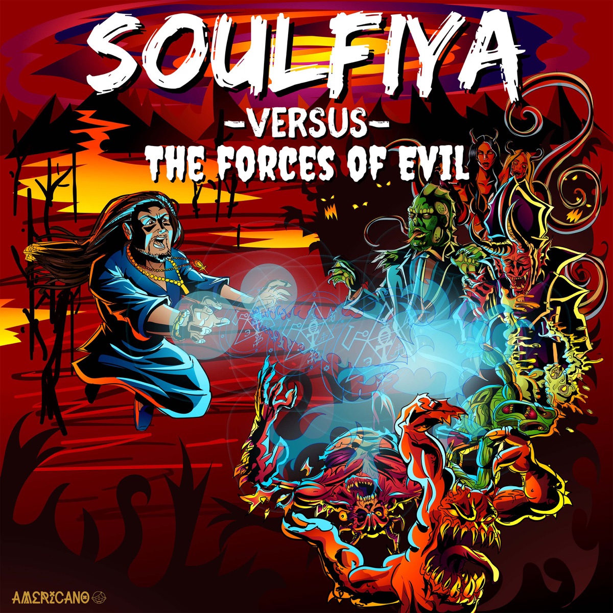 Soulfiya Versus The Forces Of Evil - Single by Soulfiya album cover