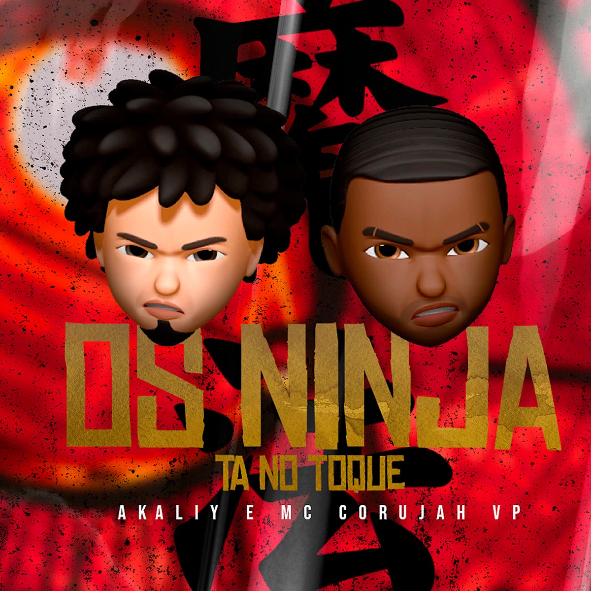 Os Ninja Ta No Toque (feat. MC CORUJAH VP) - Single by Akaliy album cover