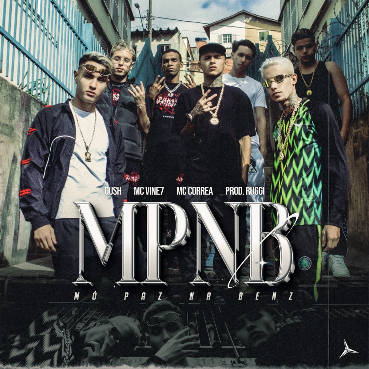 Mó Paz na Benz - Single by Gush, MC Vine7, Ruggi & Mc Correa album cover