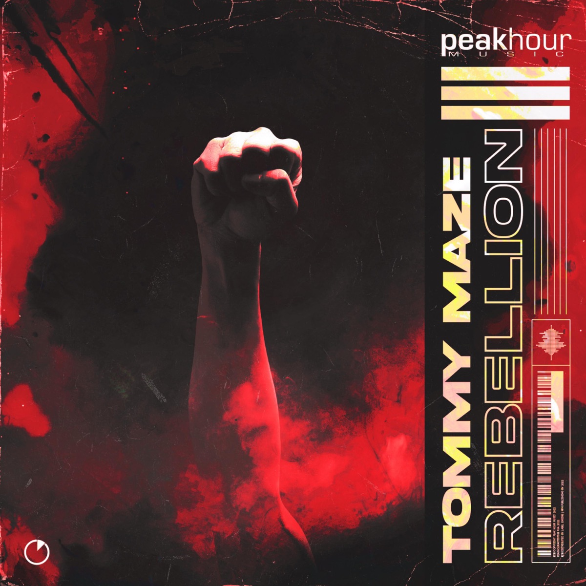 Rebellion - Single by Tommy Maze album cover