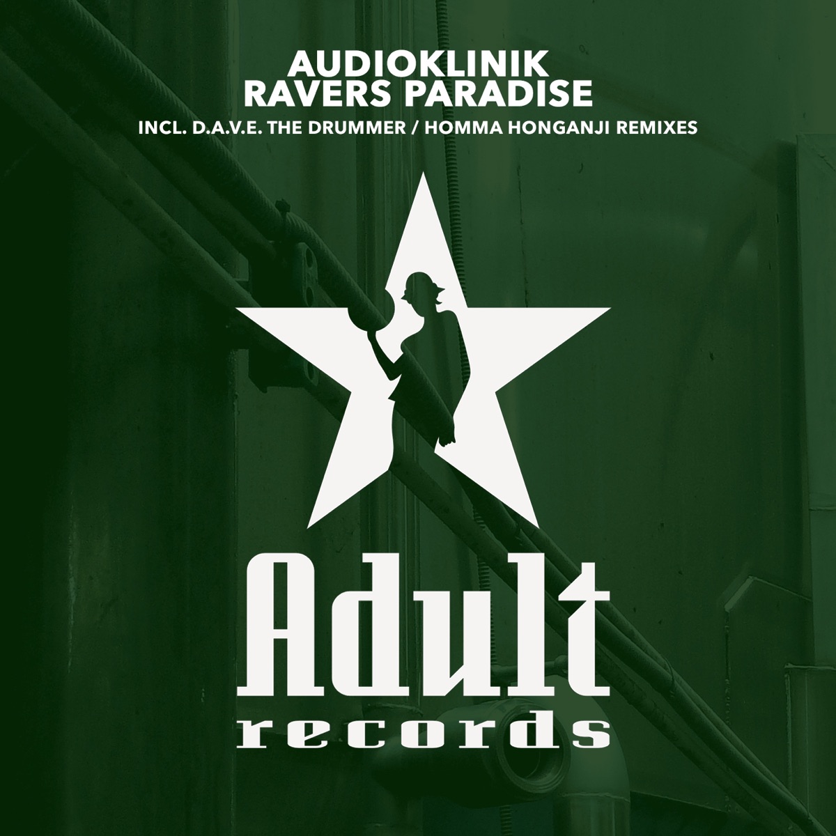 Ravers Paradise - EP by Audioklinik album cover