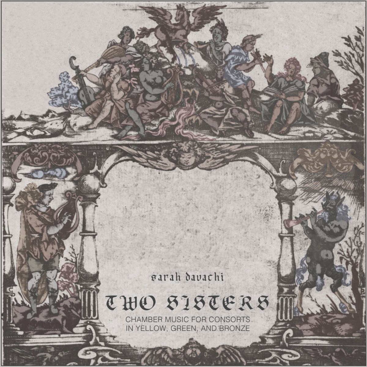 Two Sisters by Sarah Davachi album cover