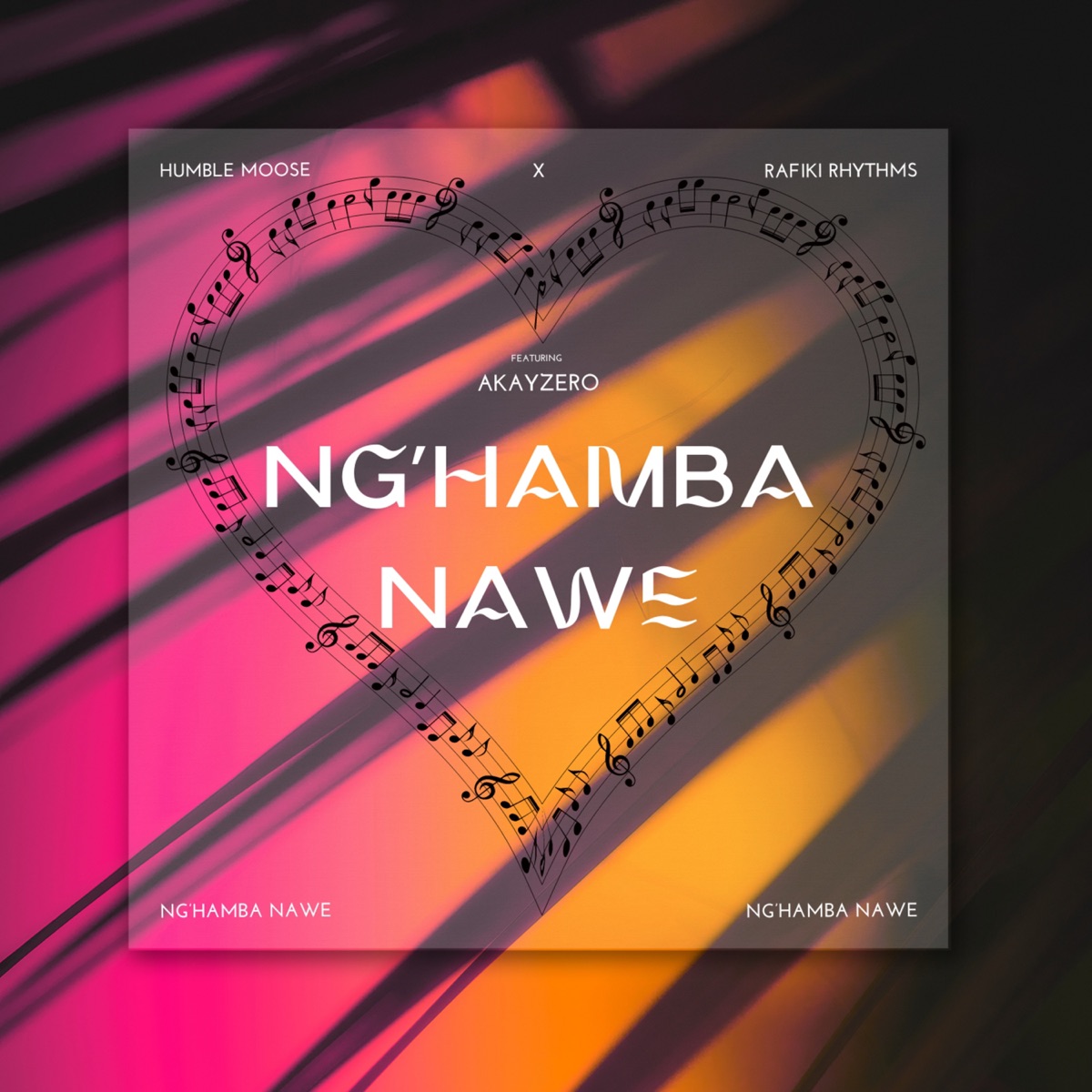 Ng'Hamba Nawe (Live) [feat. Akayzero] - Single by Rafiki Rhythms & Humble Moose album cover