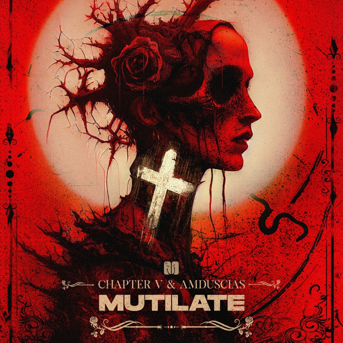 Mutilate - Single by Chapter V & Amduscias album cover