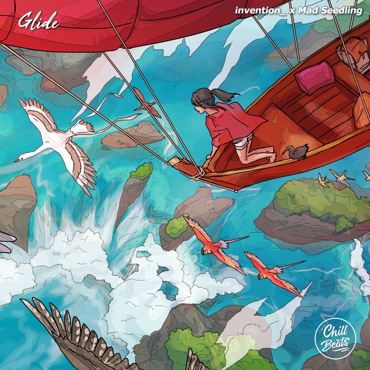 Glide - Single by invention_ & Mad Seedling album cover