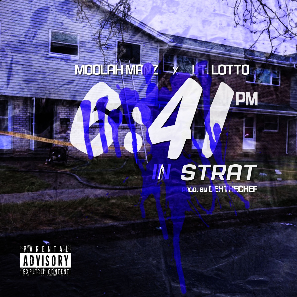 6:41pm in Strat (feat. Lt. Lotto) - Single by Moolah Manz album cover