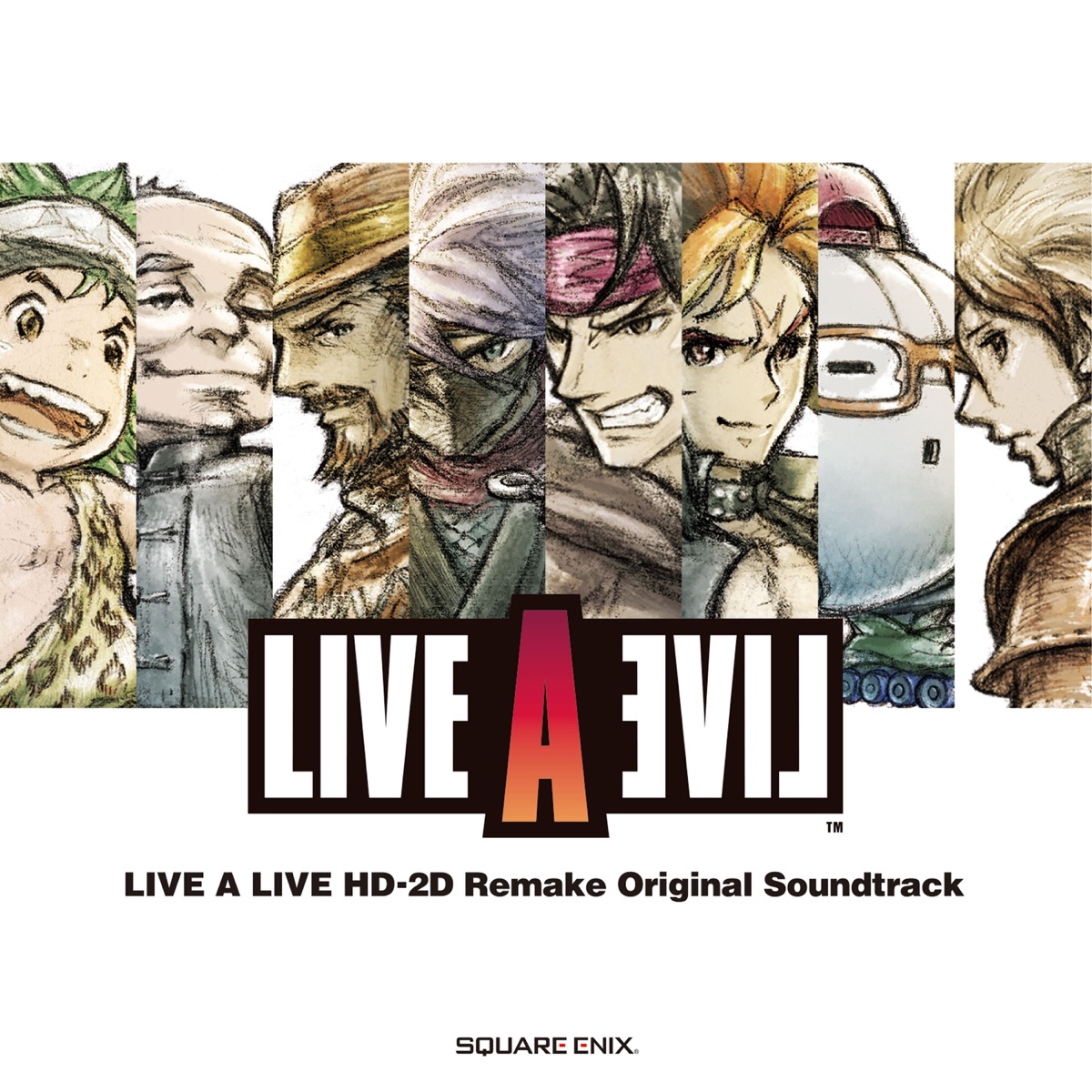 LIVE A LIVE HD-2D Remake Original Soundtrack by Yoko Shimomura album cover