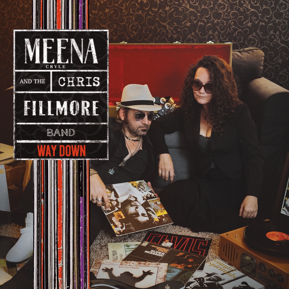 Way Down - Single by Meena Cryle & Chris Fillmore Band album cover