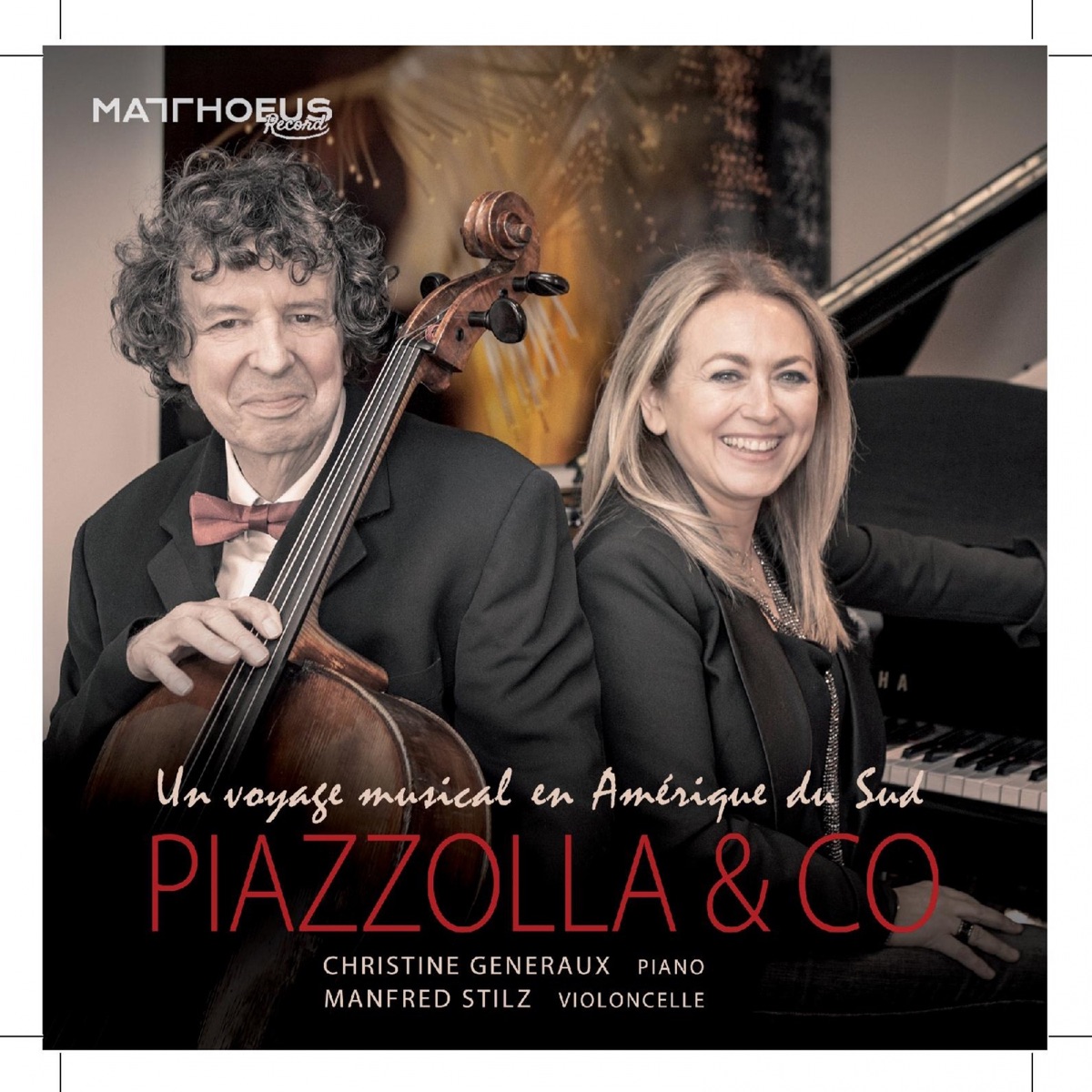 Piazzolla & Co by Manfred Stilz & Christine Généraux album cover