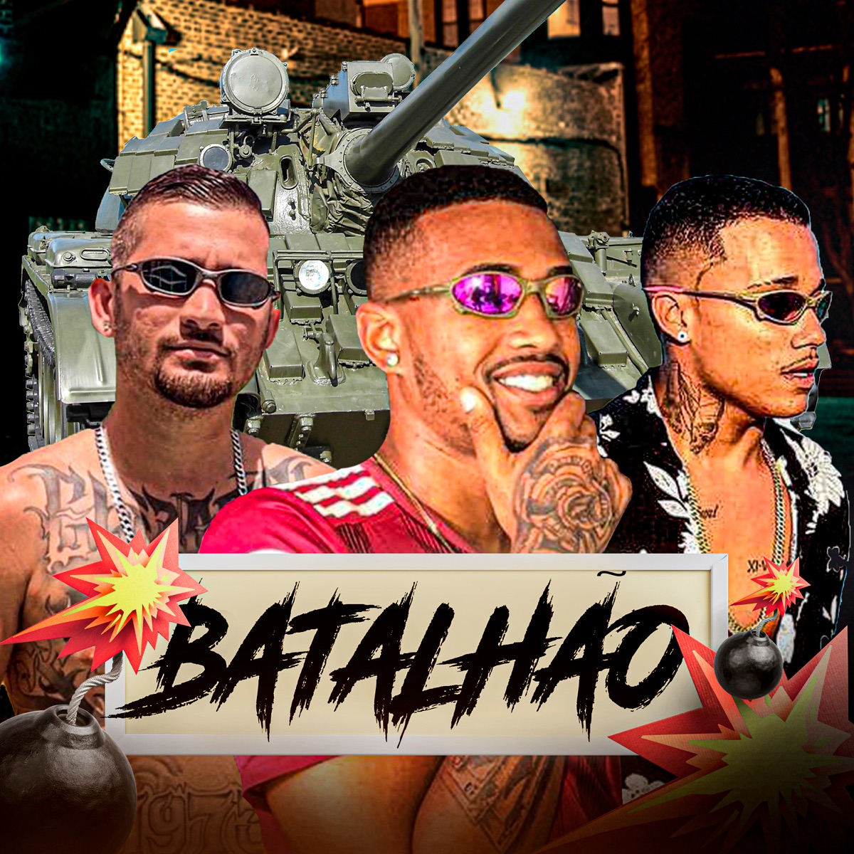 Batalhão (feat. MC GW) - Single by Gelado No Beat, MC DV & JEFINHO LIMA album cover
