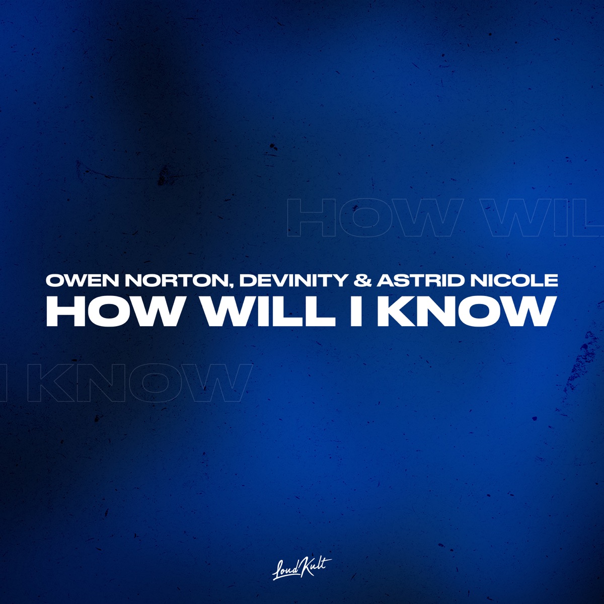 How Will I Know - Single by Owen Norton, Devinity & Astrid Nicole album cover