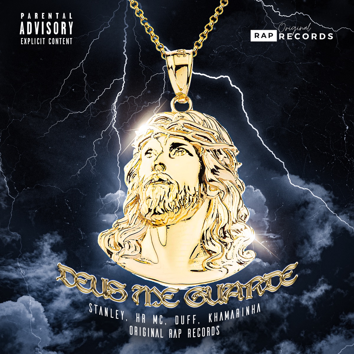 Deus Me Guarde (feat. Khamarinha & Original Rap Records) - Single by Stanley, HR MC & Duff album cover