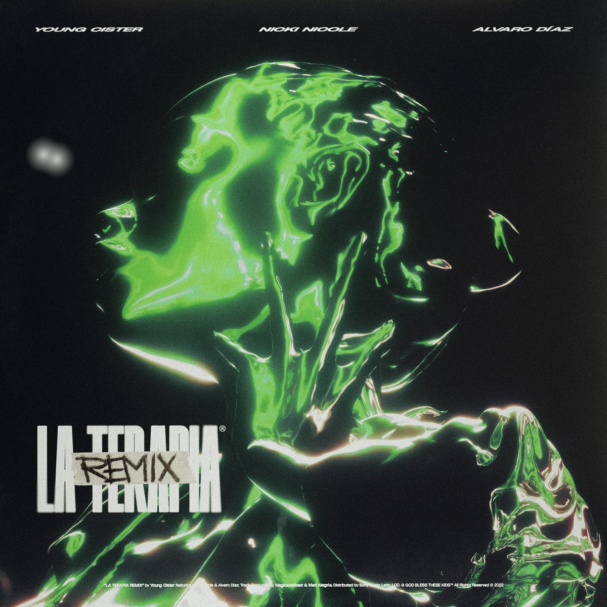 LA TERAPIA (Remix) - Single by Young Cister, NICKI NICOLE & Álvaro Díaz album cover