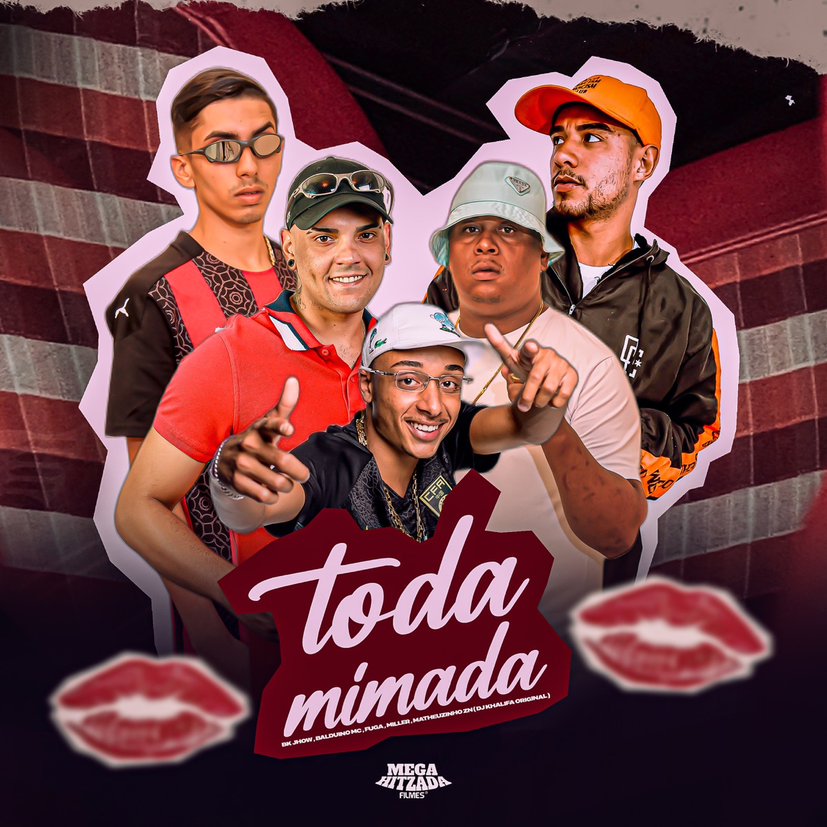 Toda Mimada - Single by Mc Fuga, Mc Matheuzinho ZN, Mc Miller, Dj Khalifa Original, Bk Jhow & Balduino MC album cover