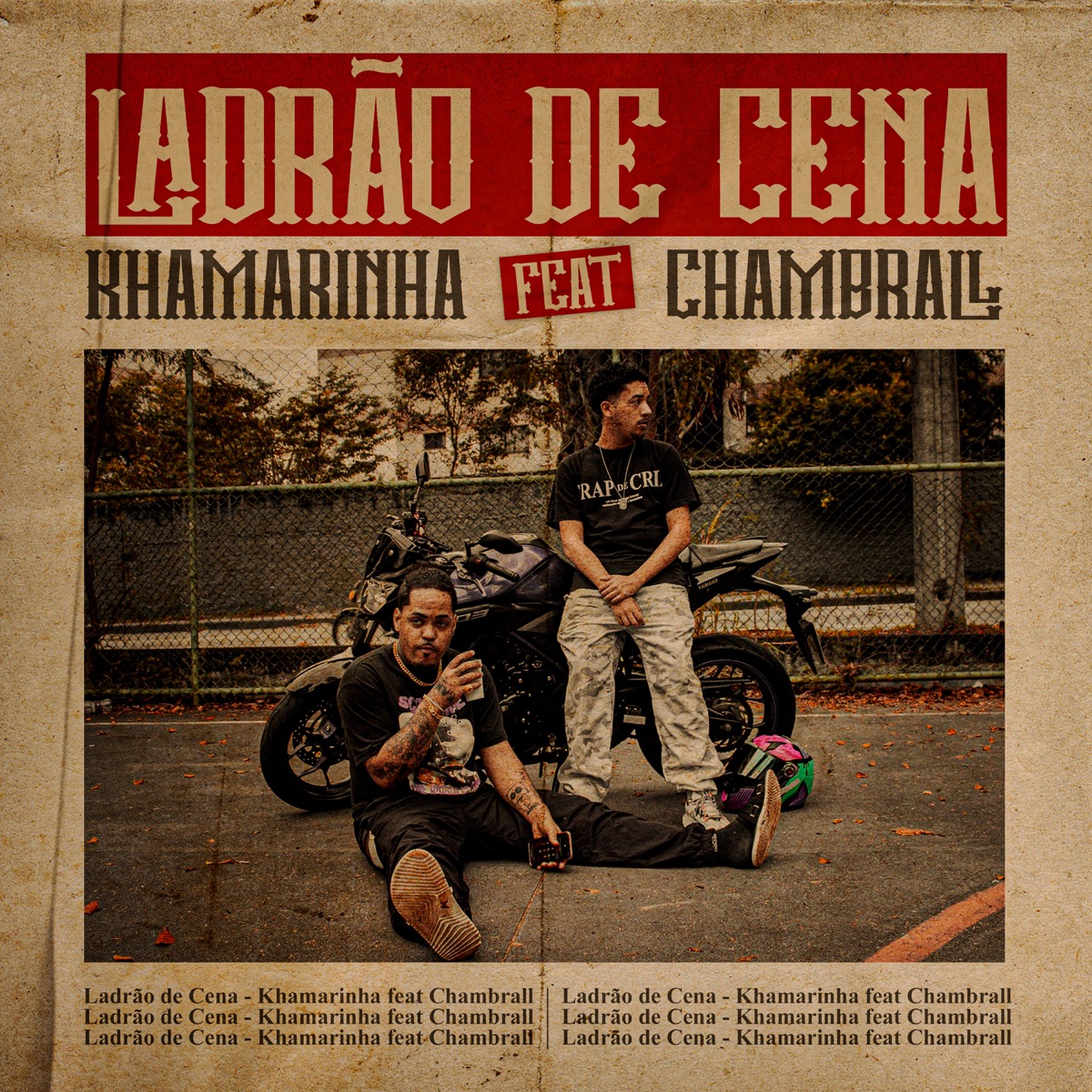 Ladrão de Cena (feat. Chambrall) - Single by Khamarinha album cover