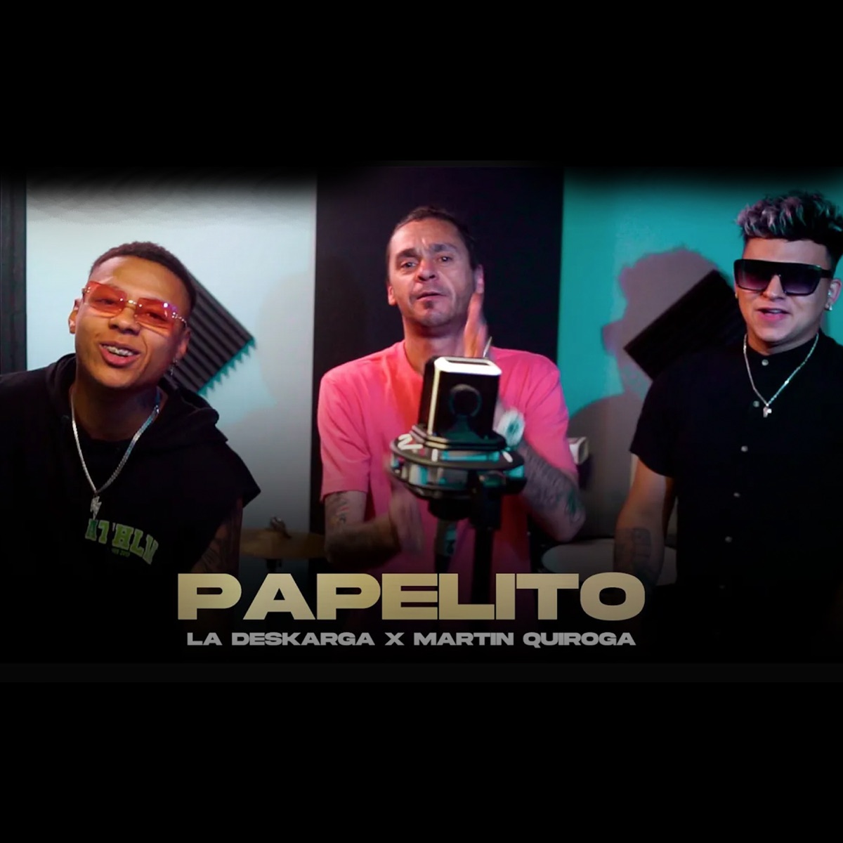 Papelito - Single by La Deskarga & Martín Quiroga album cover