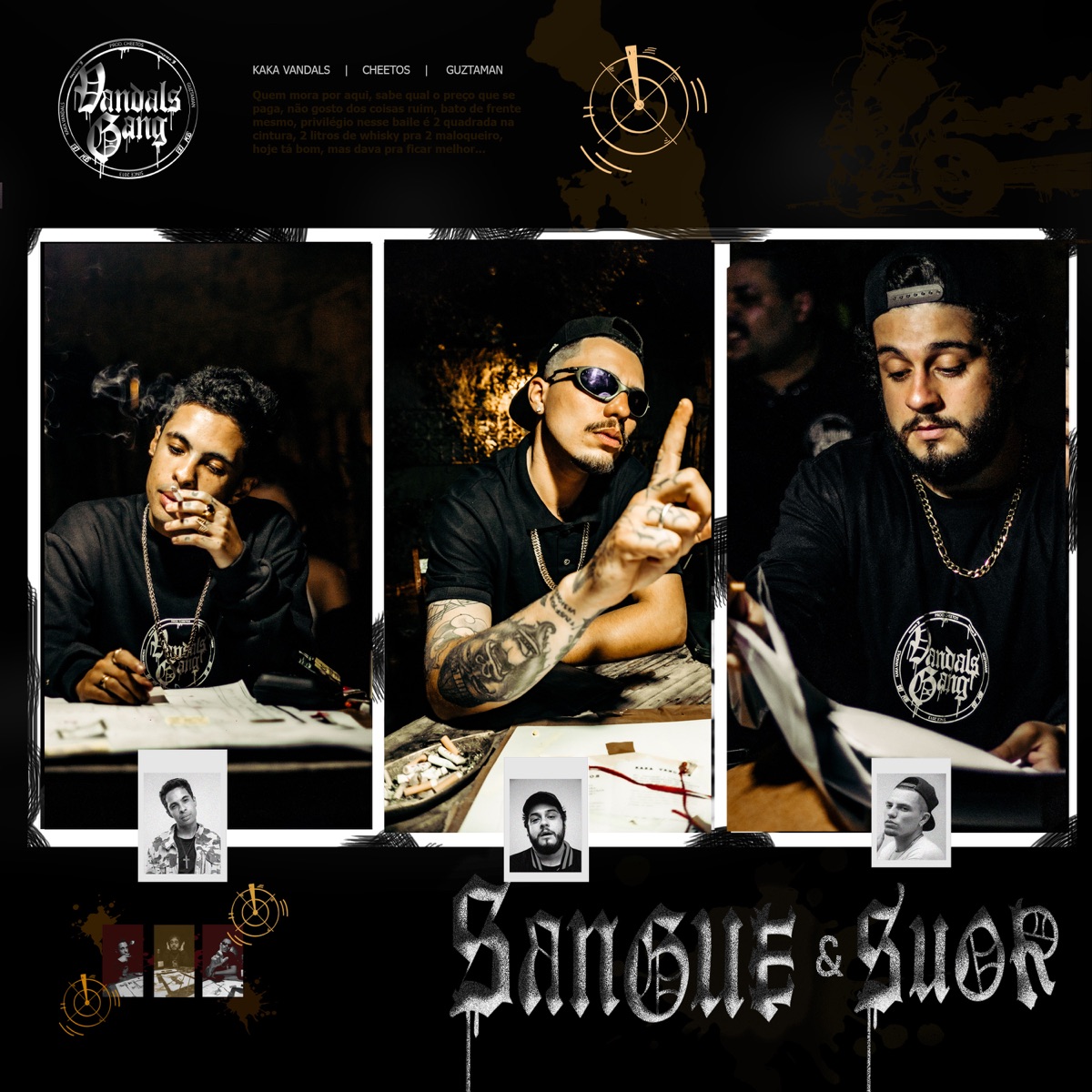 Sangue & Suor - Single by Vandals Gang & Prod. Cheetos album cover